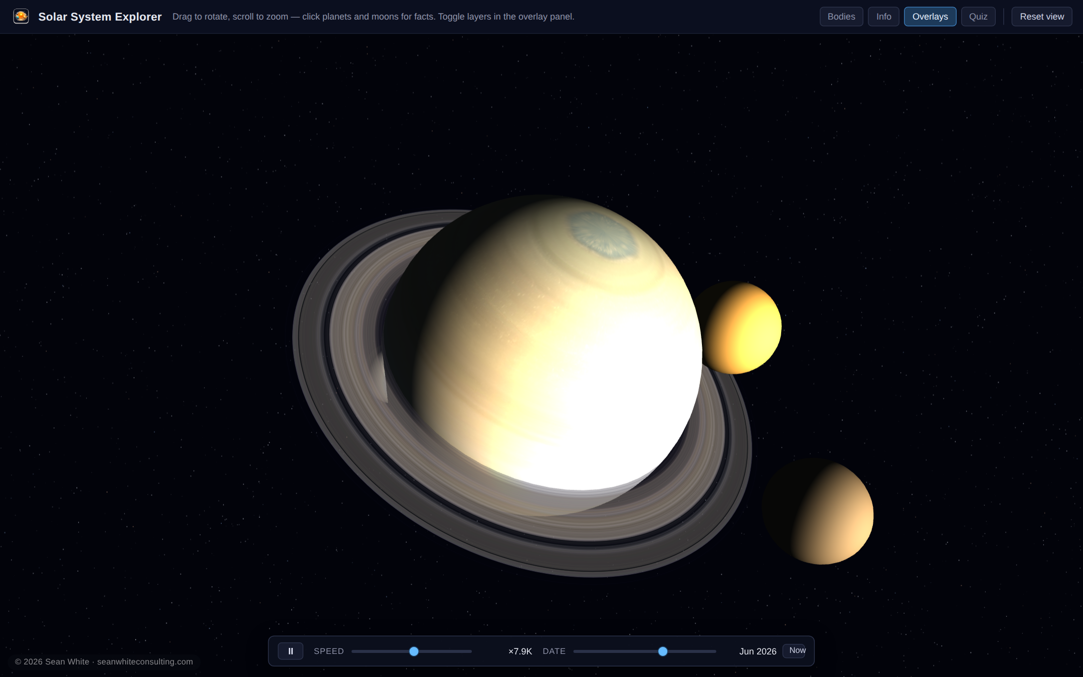 Solar System Explorer